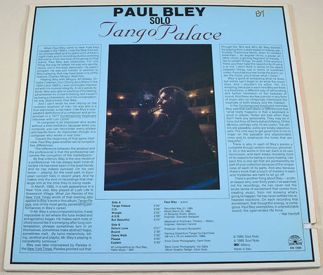 Bley, Paul - Tango Palace
