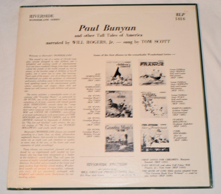 Miscellaeous - Paul Bunyan