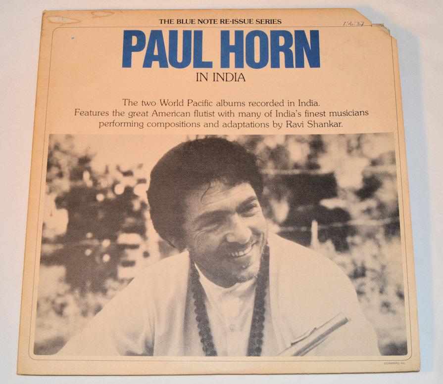 Horn, Paul - In India