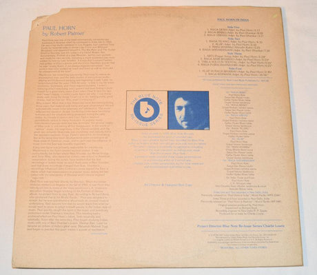 Horn, Paul - In India