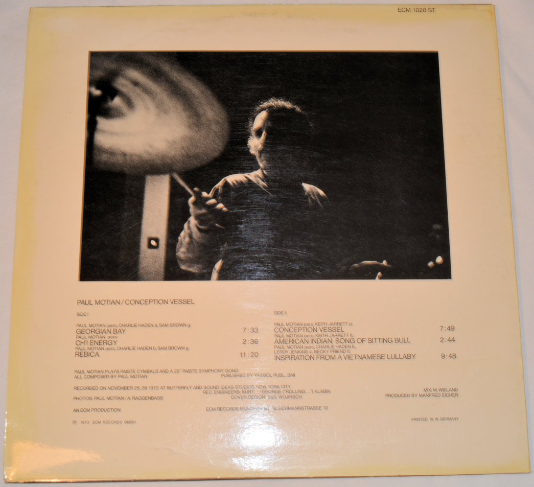 Motian, Paul - Conception Vessel