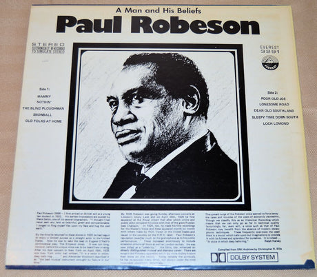 Robeson, Paul - A Man And His Beliefs