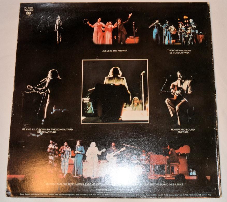 Simon, Paul - Live Rhymin', Vinyl Record Columbia Albums