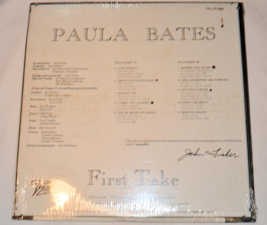 Bates, Paula - First Take