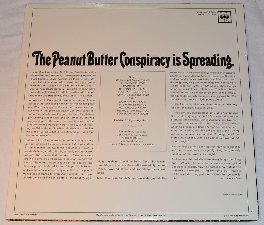 Peanut Butter Conspiracy - Is Spreading