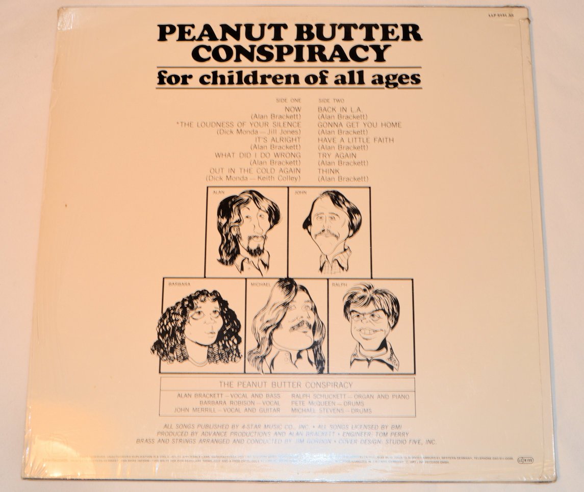 Peanut Butter Conspiracy - For Children Of All Ages