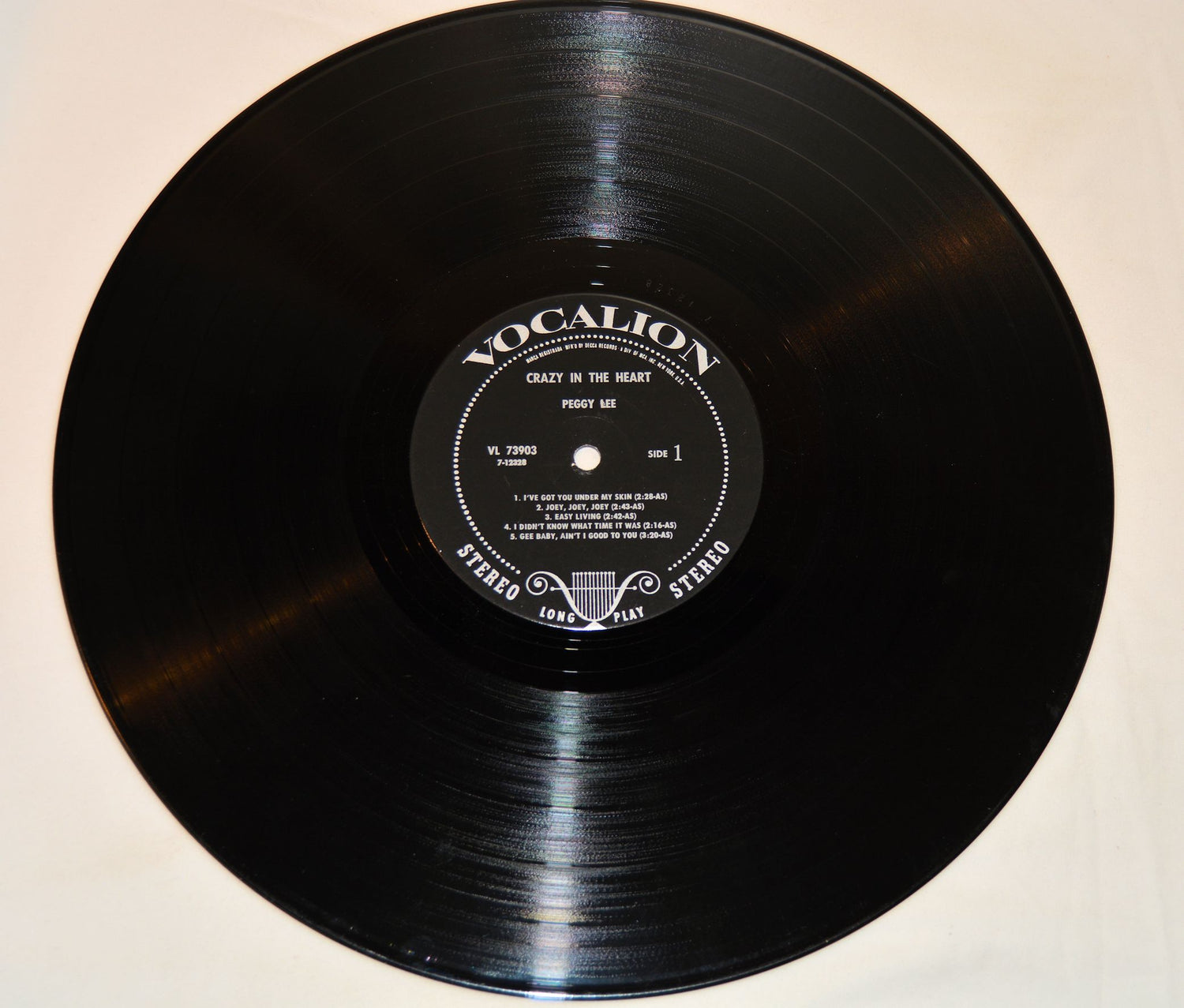 Lee, Peggy - Crazy In The Heart