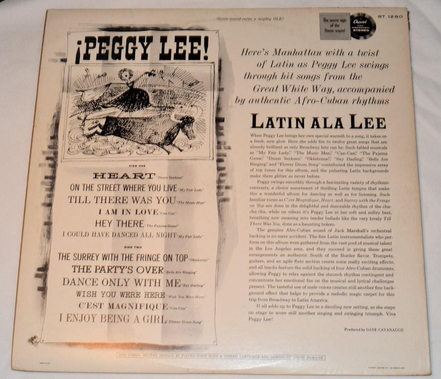 Lee, Peggy - Latin Ala Lee