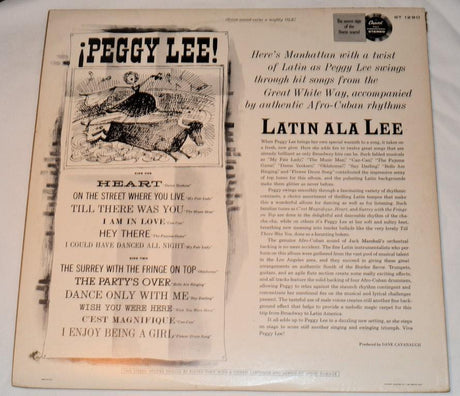 Lee, Peggy - Latin Ala Lee