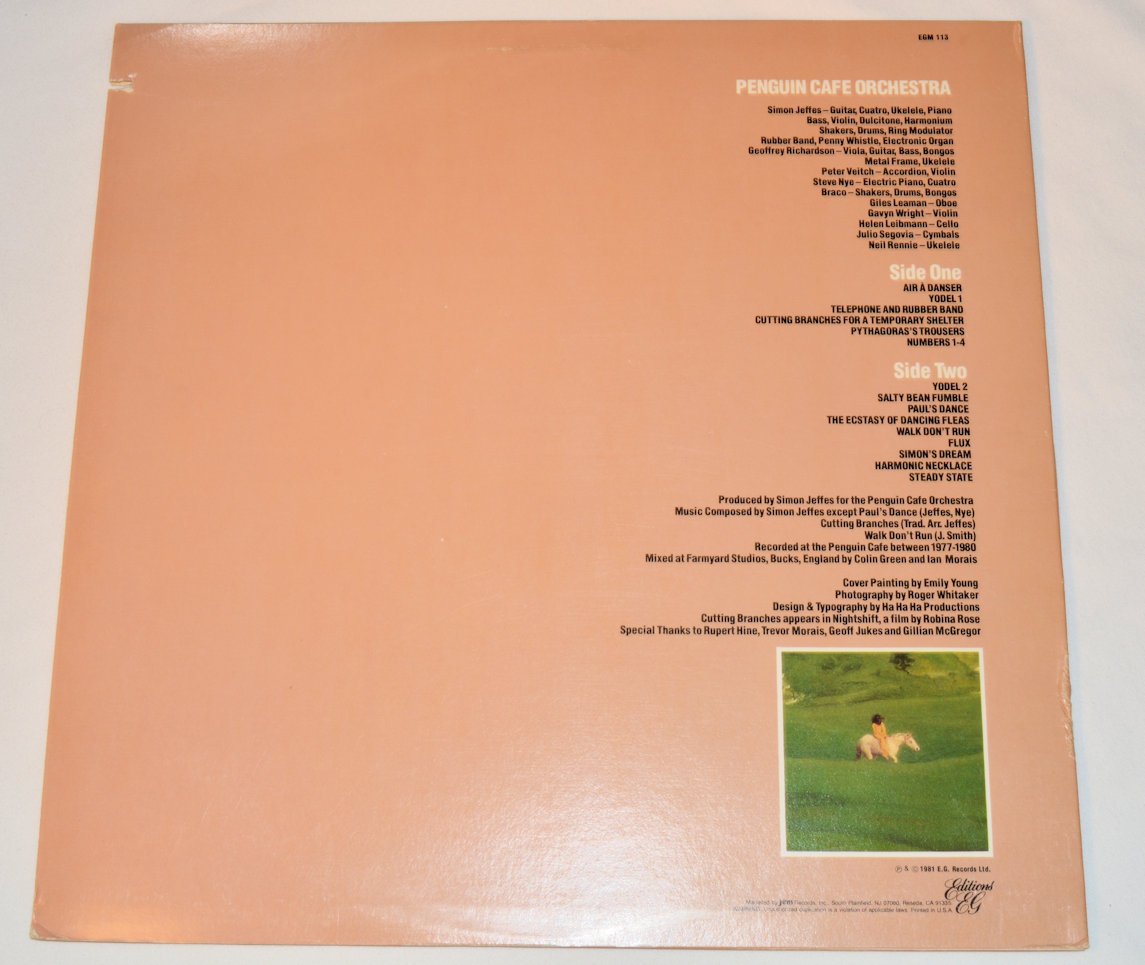 Penguin Cafe Orchestra - Penguin Cafe Orchestra