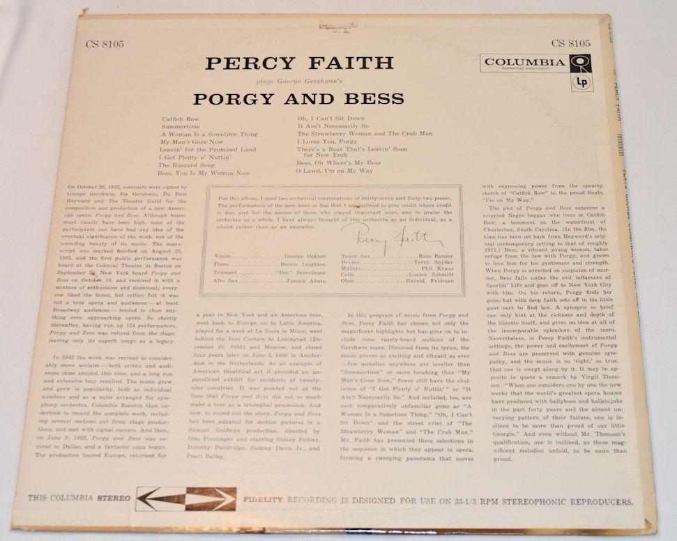 Faith, Percy - Porgy & Bess