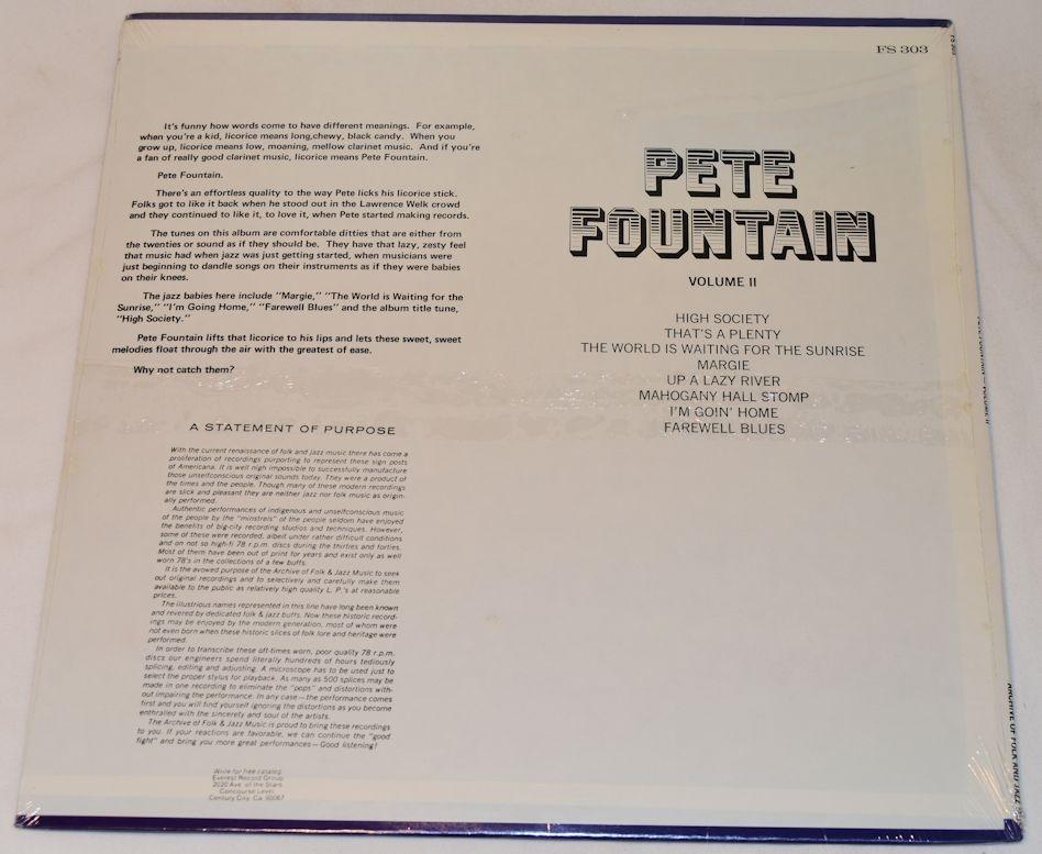 Fountain, Pete - Volume II