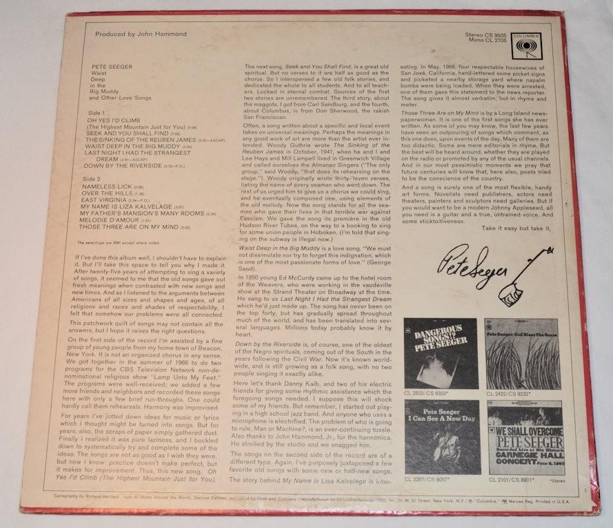 Seeger, Pete - Waist Deep