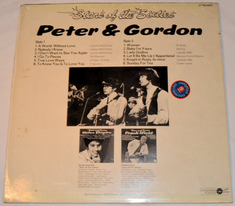 Peter & Gordon - Stars Of The Sixties