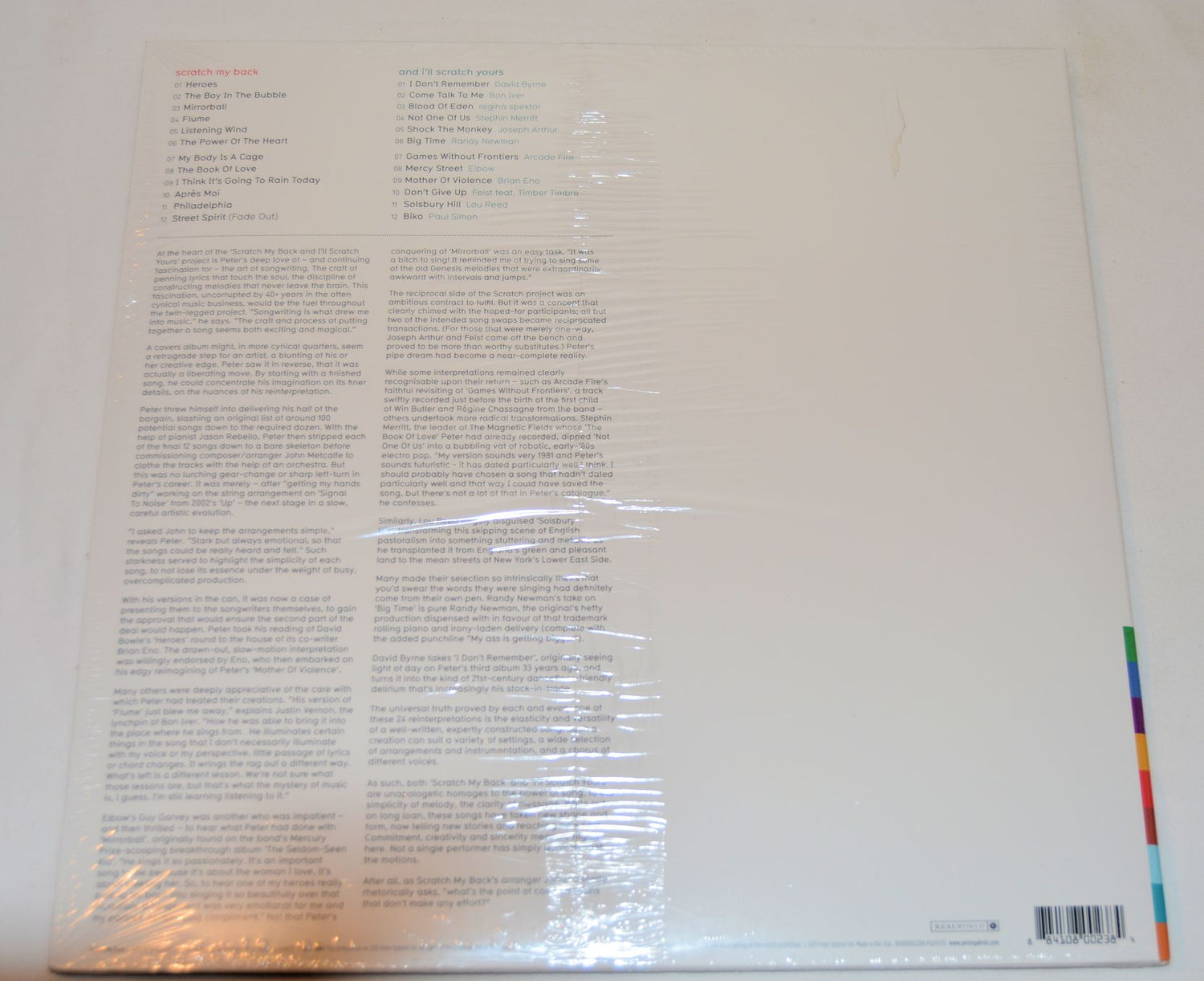 Gabriel, Peter - Scratch My Back