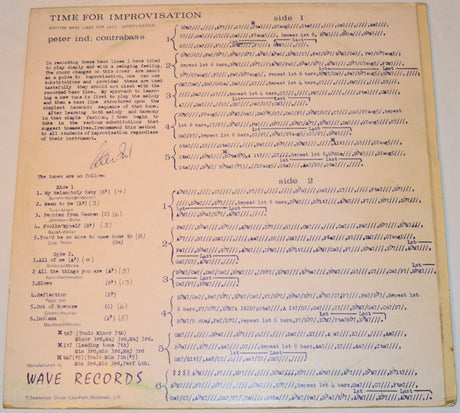 Ind, Peter - Time For Improvisation