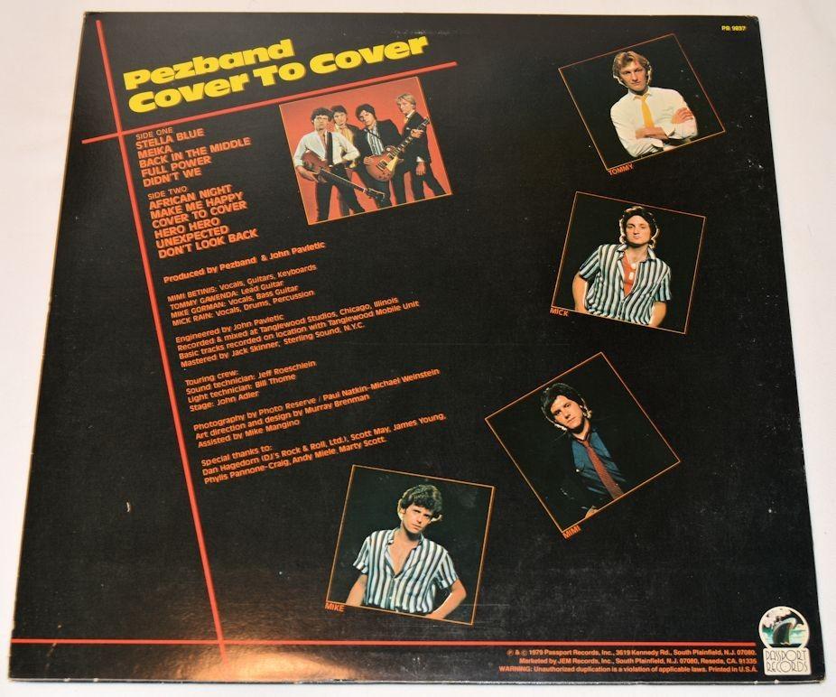 Pezband - Cover to Cover