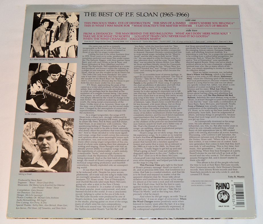 Sloan, P.F. - Precious Times