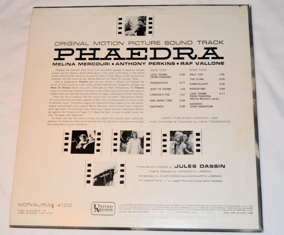 Soundtrack - Phaedra