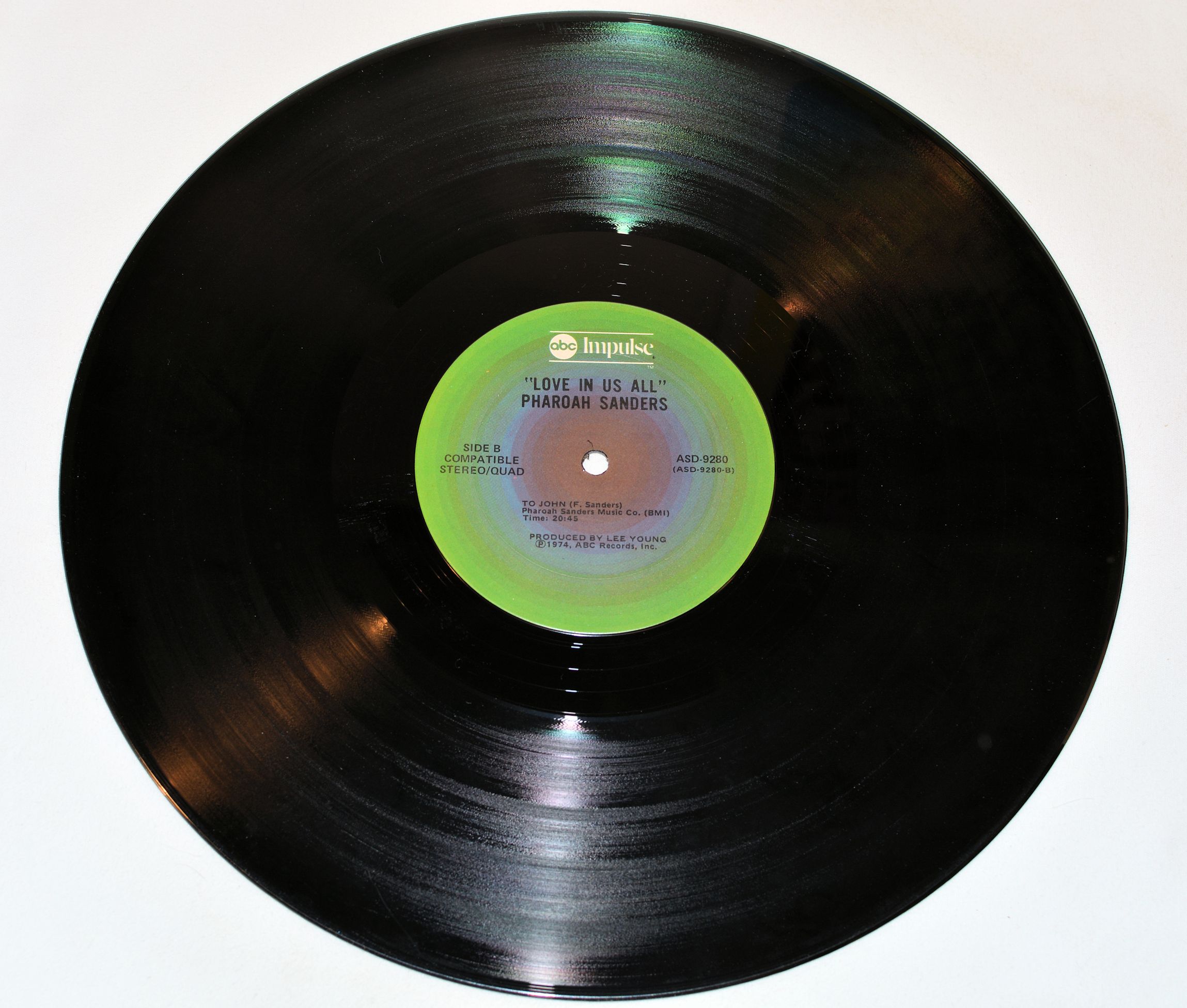 Sanders, Pharoah - Love In Us All – Joe's Albums