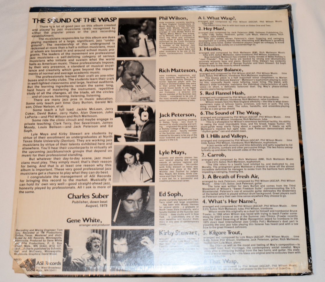 Wilson, Phil - Sound Of The Wasp