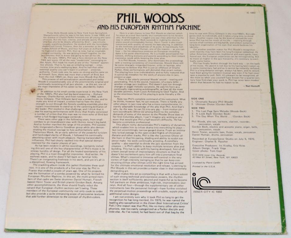 Woods, Phil - European Rhythm Machine