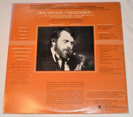 Woods, Phil - I Remember