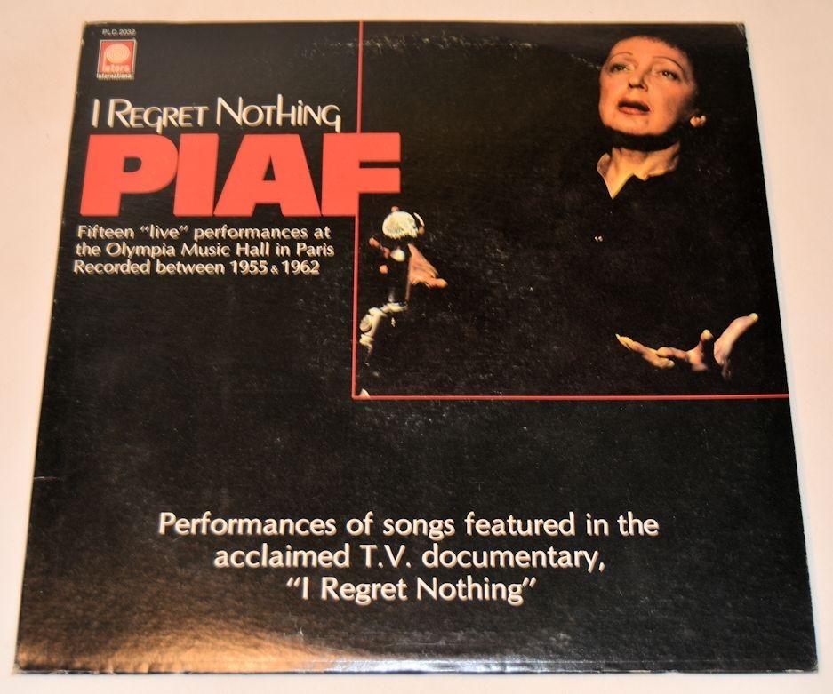 Piaf, Edith - I Regret Nothing