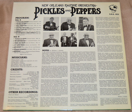 New Orleans Ragtime Orchestra - Pickles And Peppers