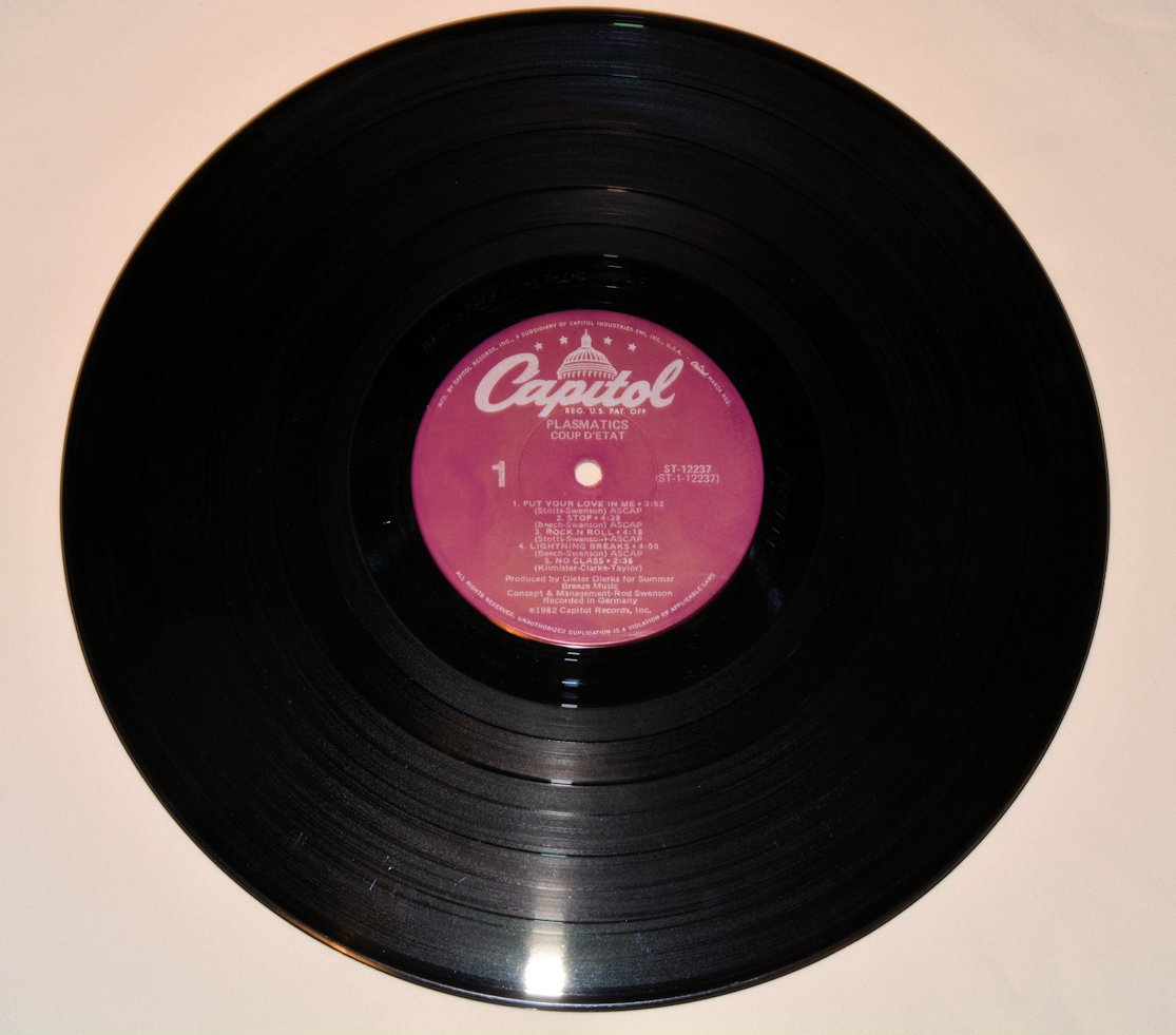 その他 LP Plasmatics Coup Detat ECS81549 CAPITOL /00260 Plasmatics Coup D'Etat Capitol Records ECS-81549 Japan VINYL