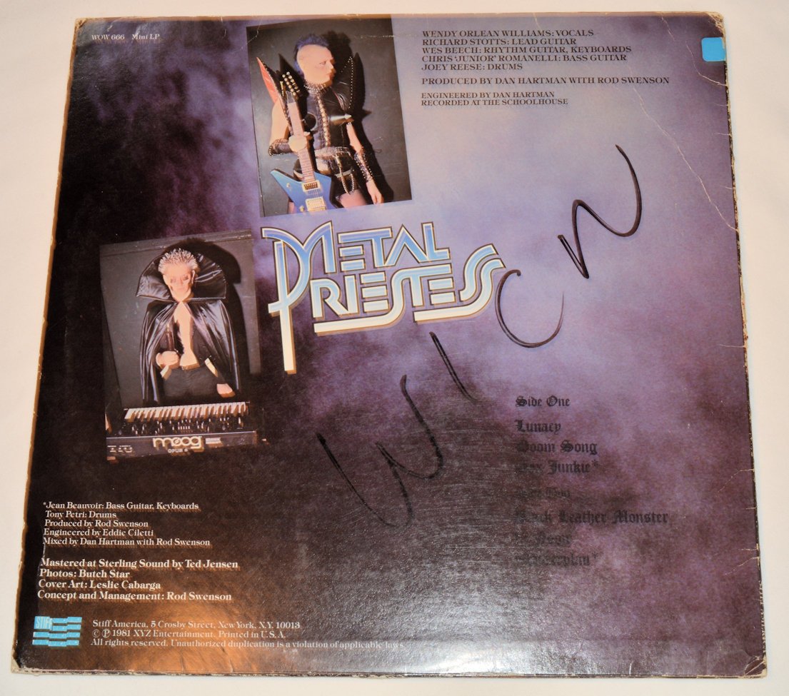 Plasmatics - Metal Priestess