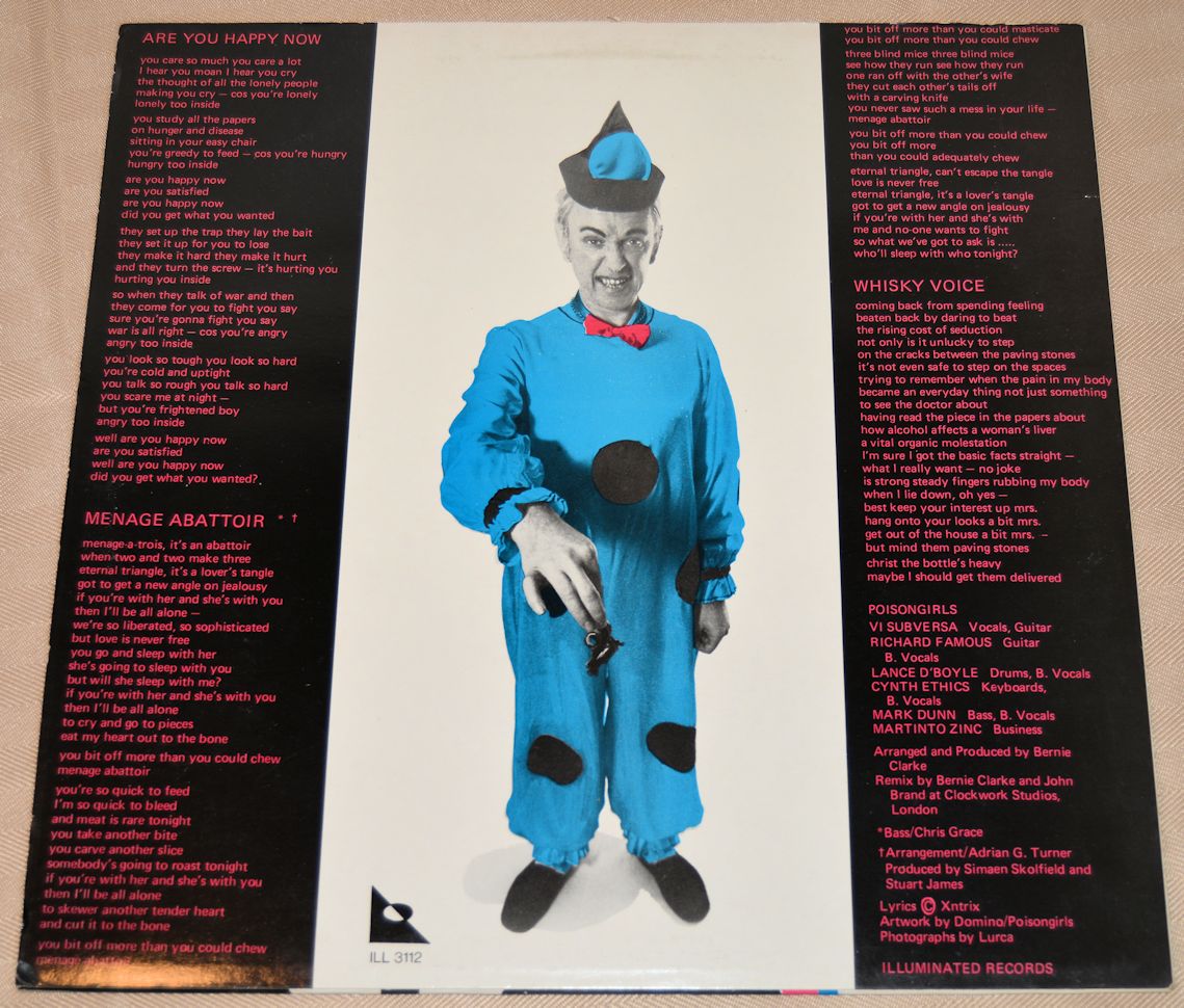 Poison Girls - Are You Happy Now