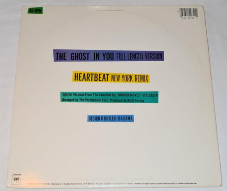 Psychedelic Furs - Ghost In You