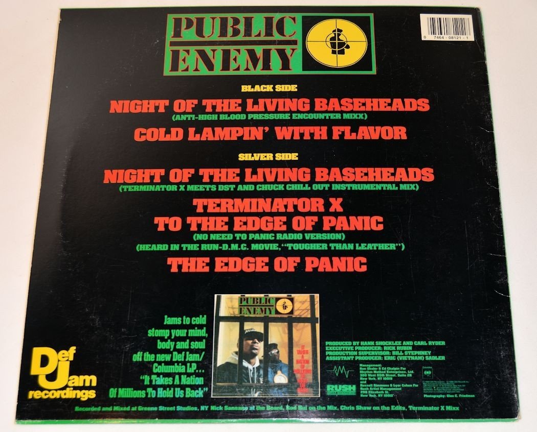 Public Enemy - Night Living Baseheads
