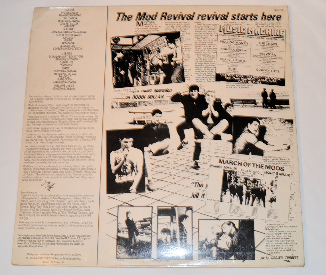 Purple Hearts - Head On Collision Time