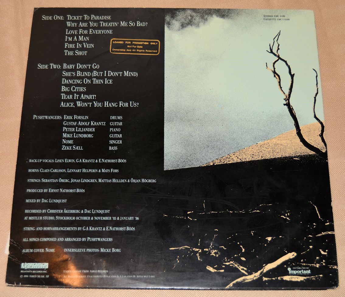 Pushtwangers - Here We Go Again