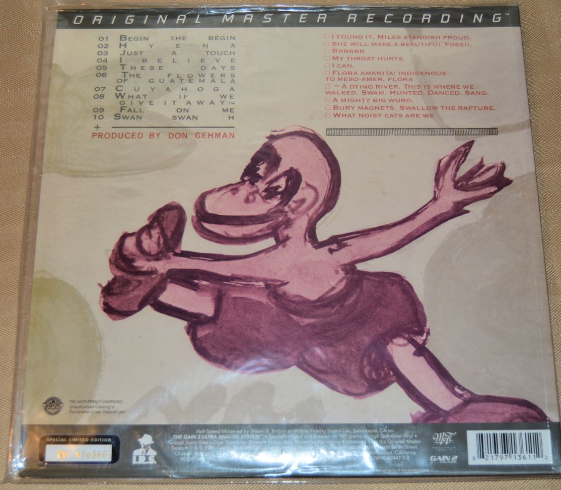 R.E.M. - Lifes Rich Pageant (MFSL, MOFI)