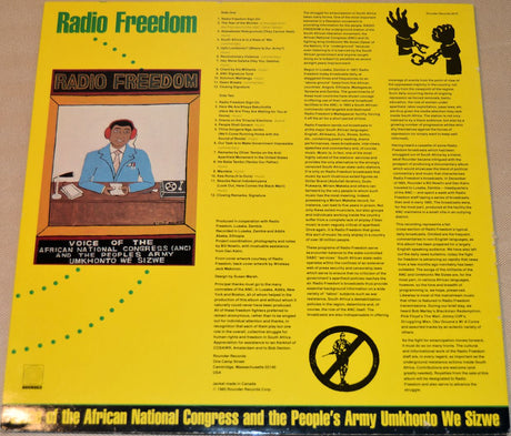 Miscellaneous - Radio Freedom: Voice of African National Congress & Peoples Army