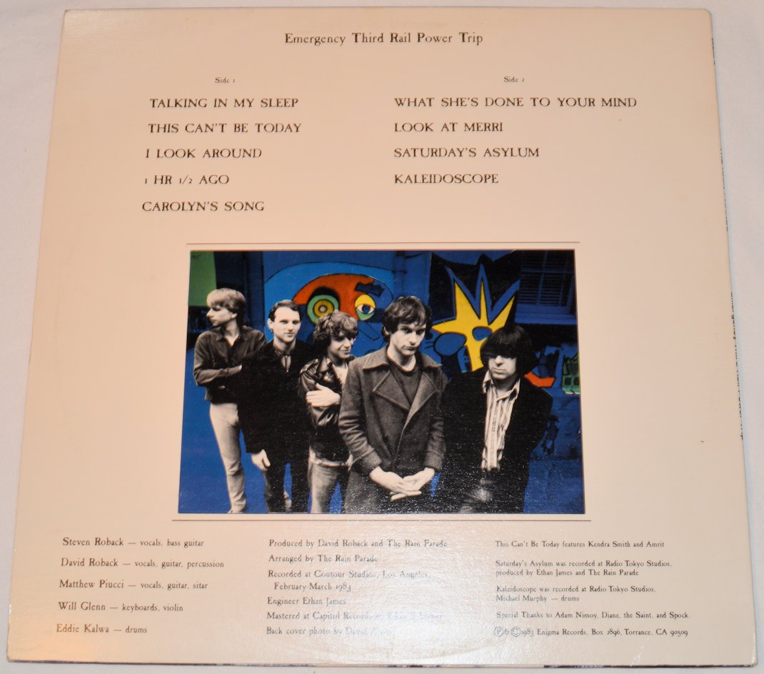 Rain Parade - Emergency Third Rail Power Trip