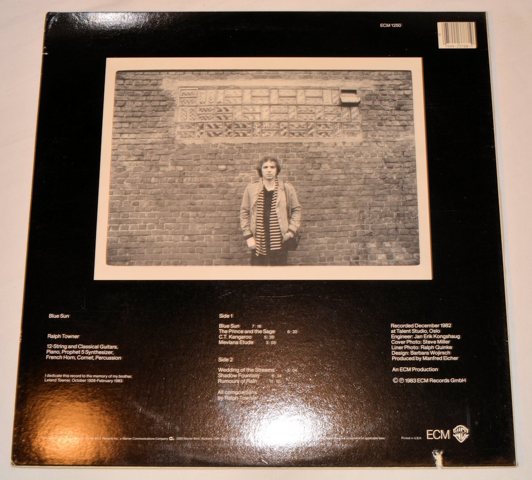 Towner, Ralph - Blue Sun