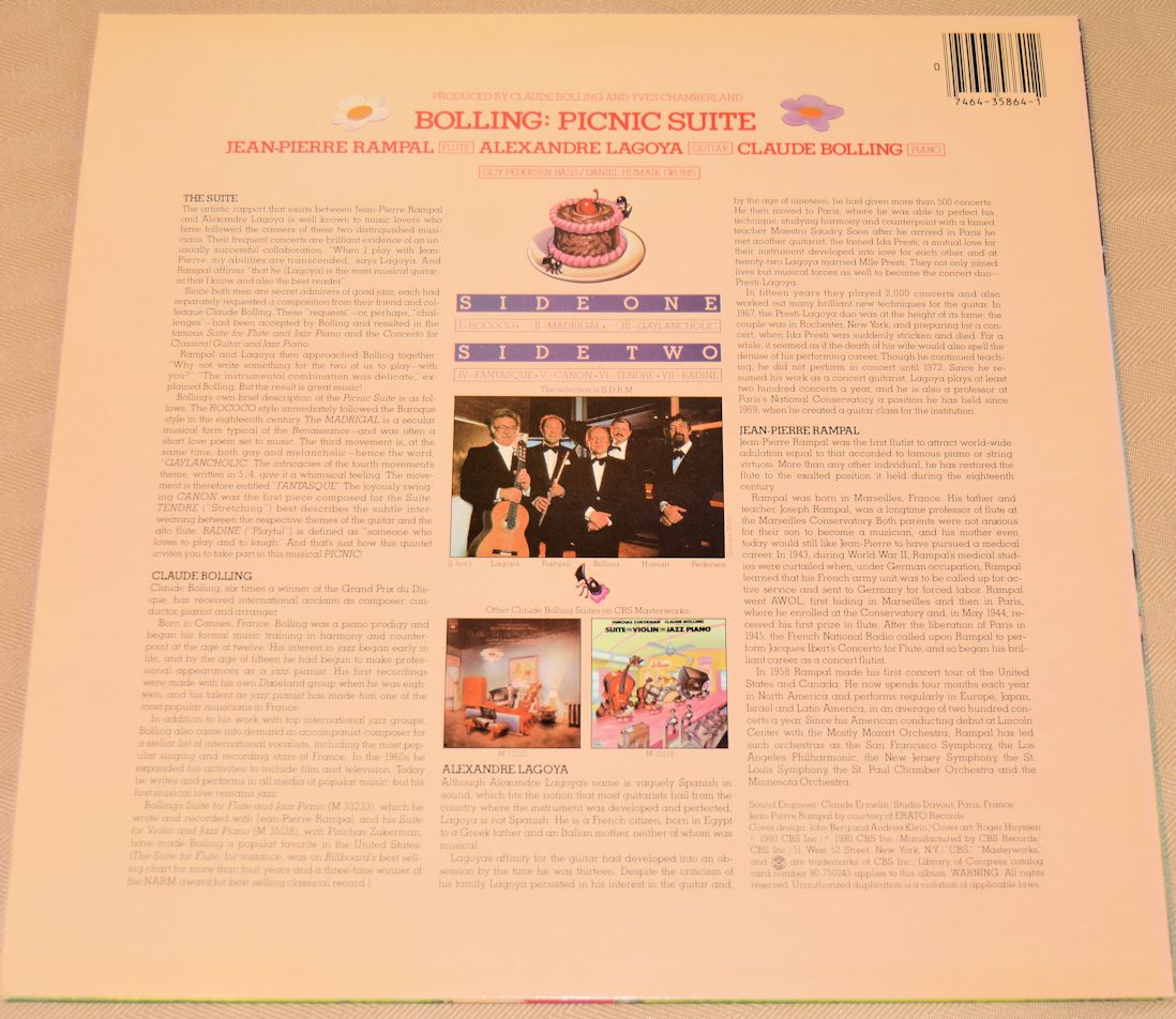 Rampal, Jean-Pierre - Picnic Suite