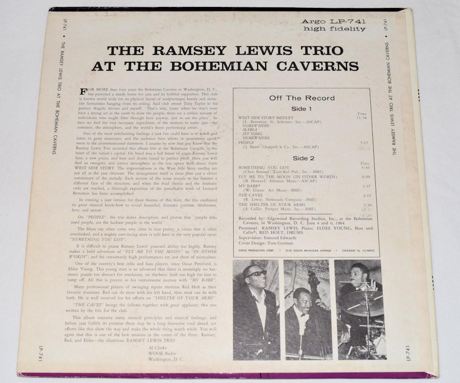 Lewis, Ramsey - At Bohemian Caverns