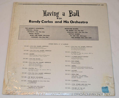 Carlos, Randy - Having A Ball