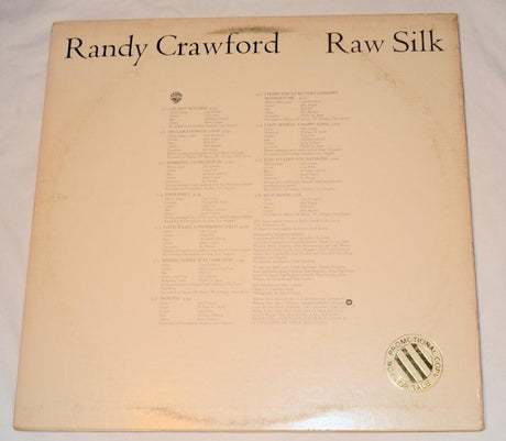 Crawford, Randy - Raw Silk