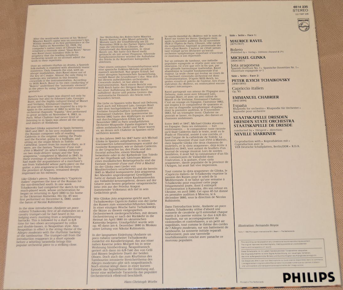 Ravel / Tchaikovsky - Bolero - Capriccio Italien