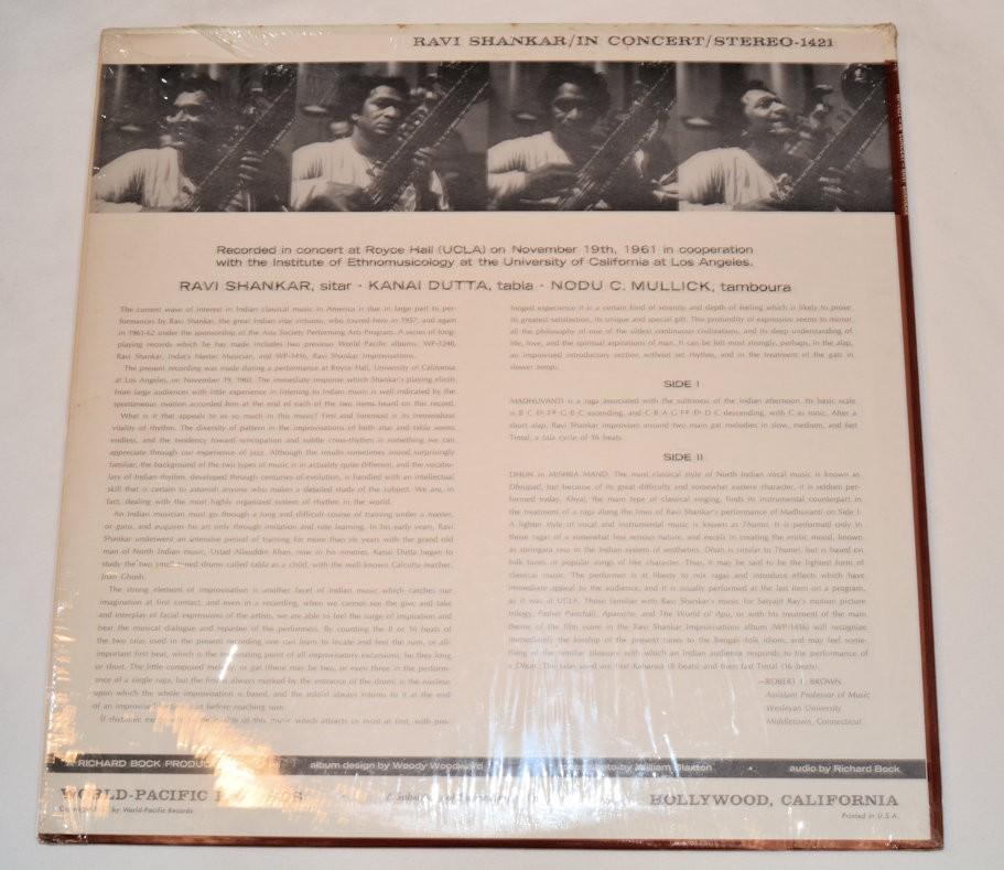 Shankar, Ravi - In Concert