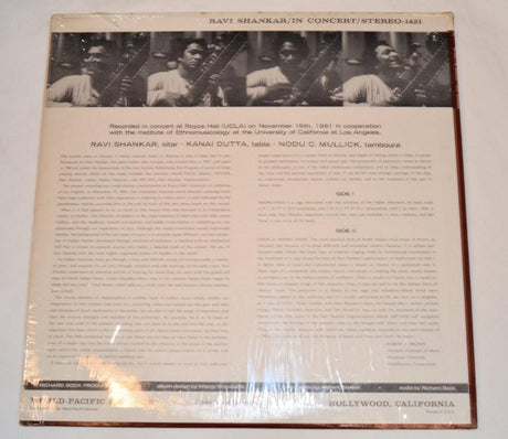 Shankar, Ravi - In Concert