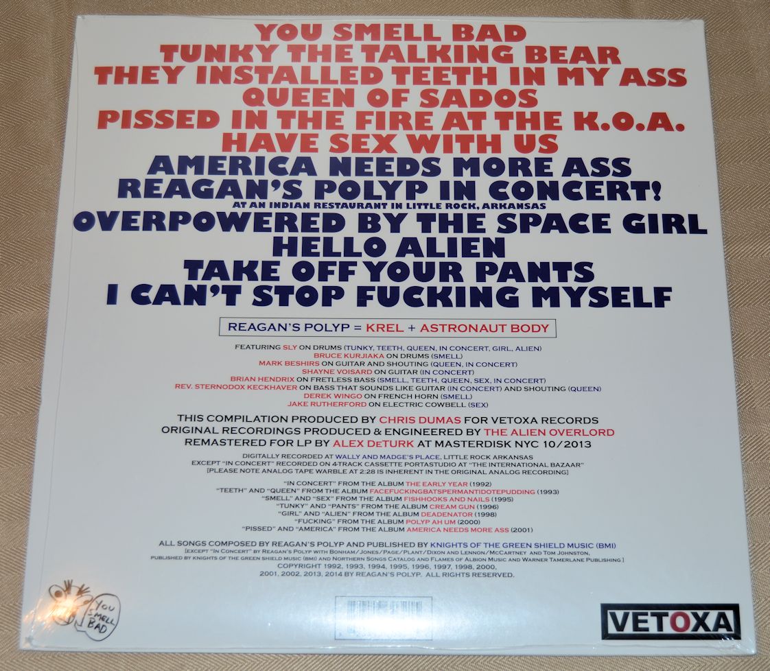 Reagan's Polyp - Number Ones