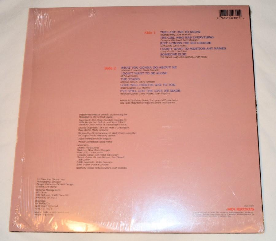 McEntire, Reba - Last One For Now