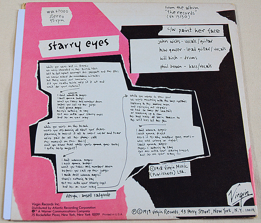 Records, The - Starry Eyes